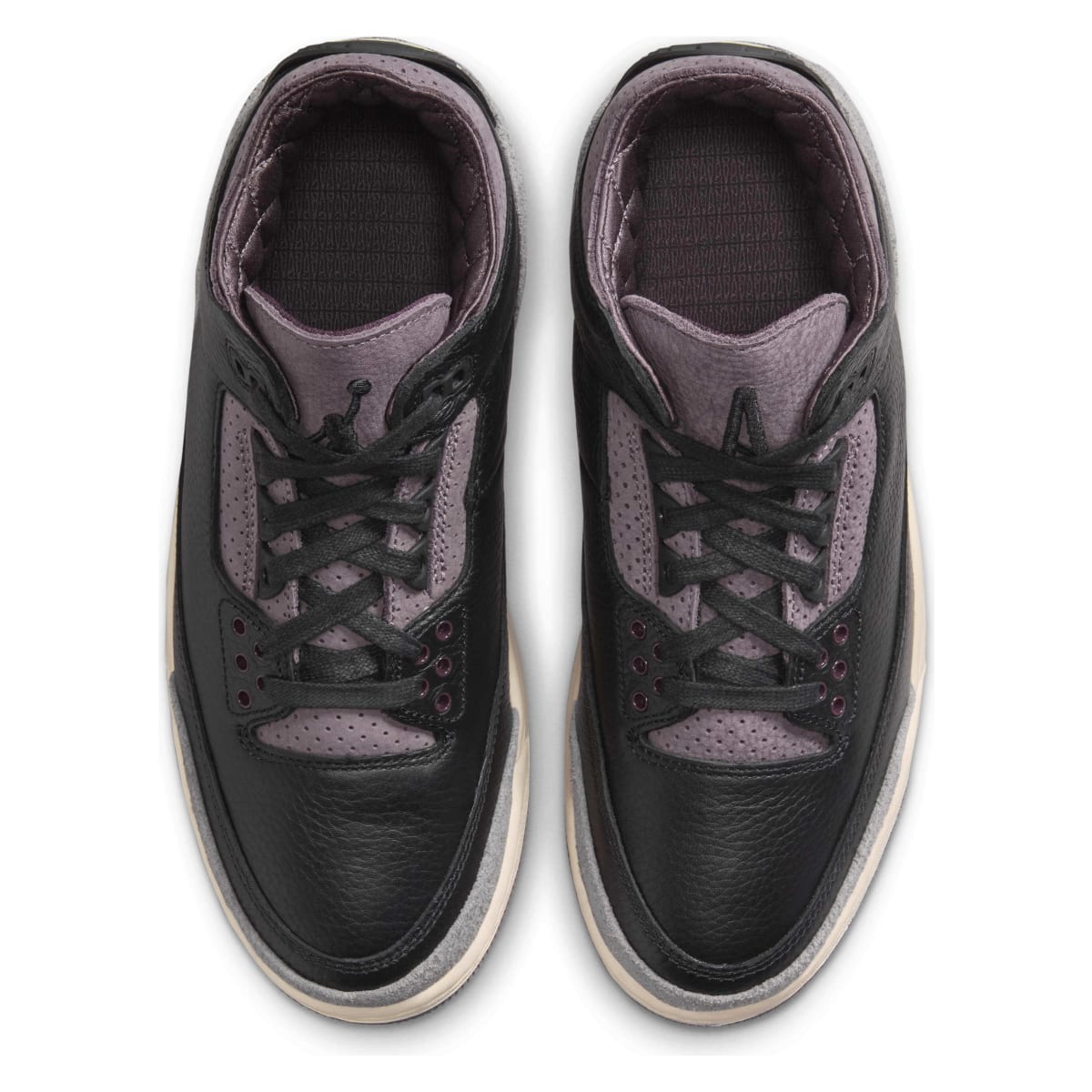 A Ma Maniére x Air Jordan 3 Retro OG SP Wmns "Black and Flat Pewter"