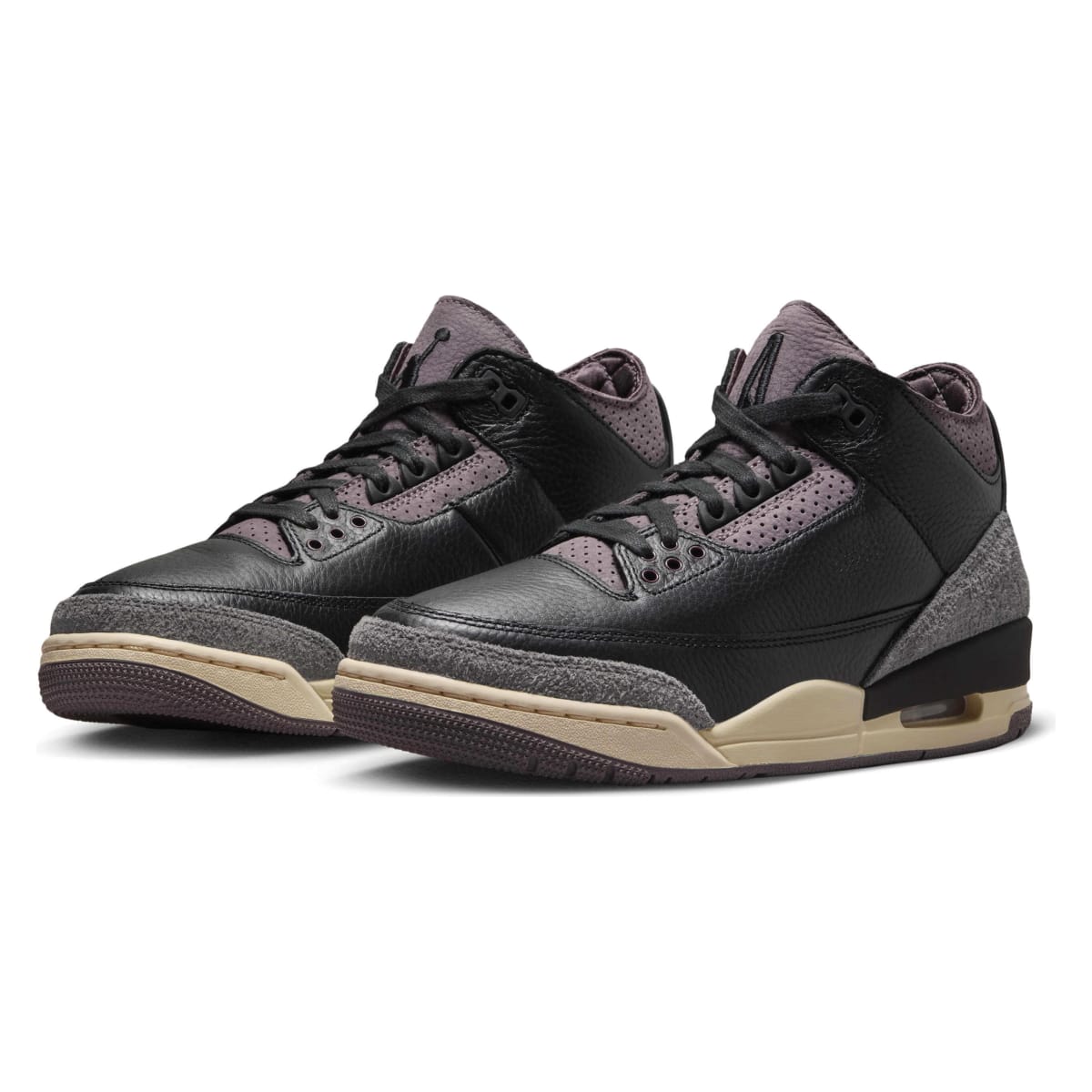 A Ma Maniére x Air Jordan 3 Retro OG SP Wmns "Black and Flat Pewter"