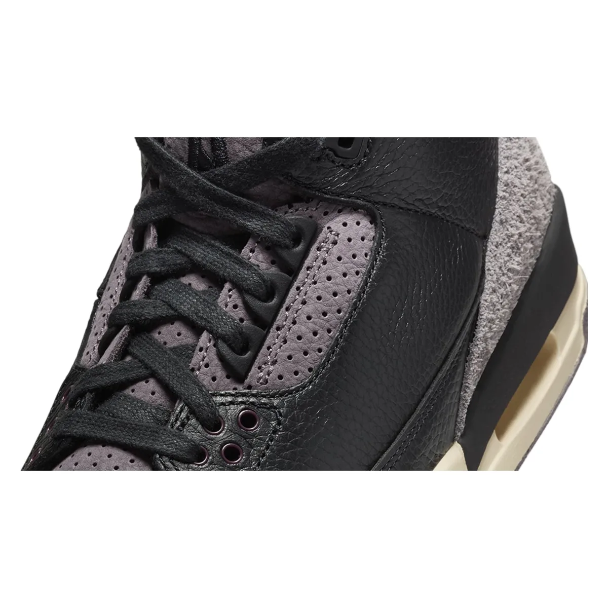 A Ma Maniére x Air Jordan 3 Retro OG SP Wmns "Black and Flat Pewter"