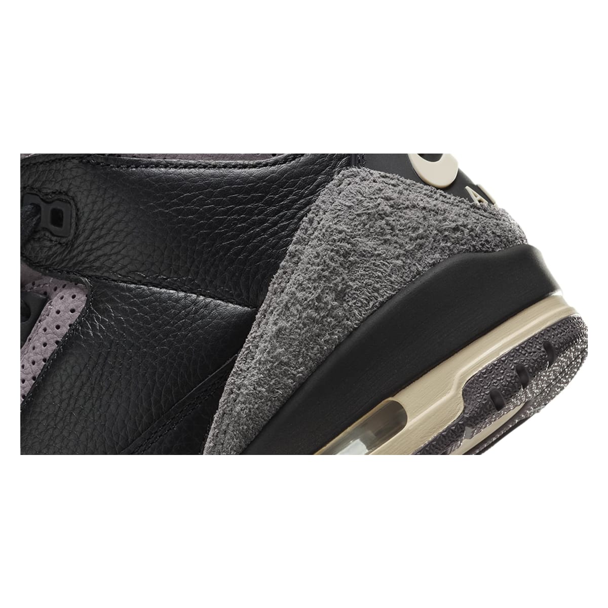 A Ma Maniére x Air Jordan 3 Retro OG SP Wmns "Black and Flat Pewter"