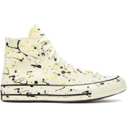 Converse Chuck Taylor All-Star 70 Hi Archive Paint Splatter Egret Amarillo Yellow