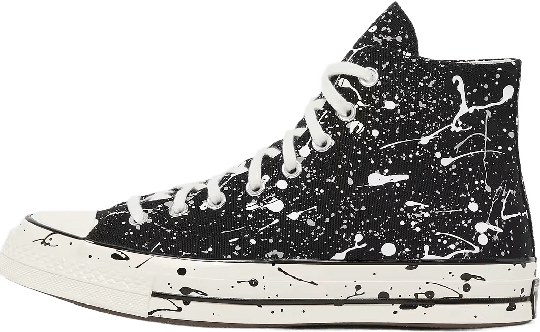 Converse Chuck Taylor All-Star 70 Hi Archive Paint Splatter Black White