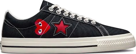 Comme des Garcons Play x Converse One Star Low "Black"