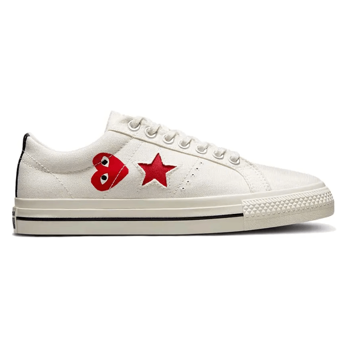Comme des Garcons Play x Converse One Star Low "White"