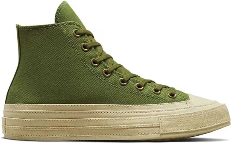 Converse Chuck Taylor All Star 70 Hi Herringbone Grassy Green