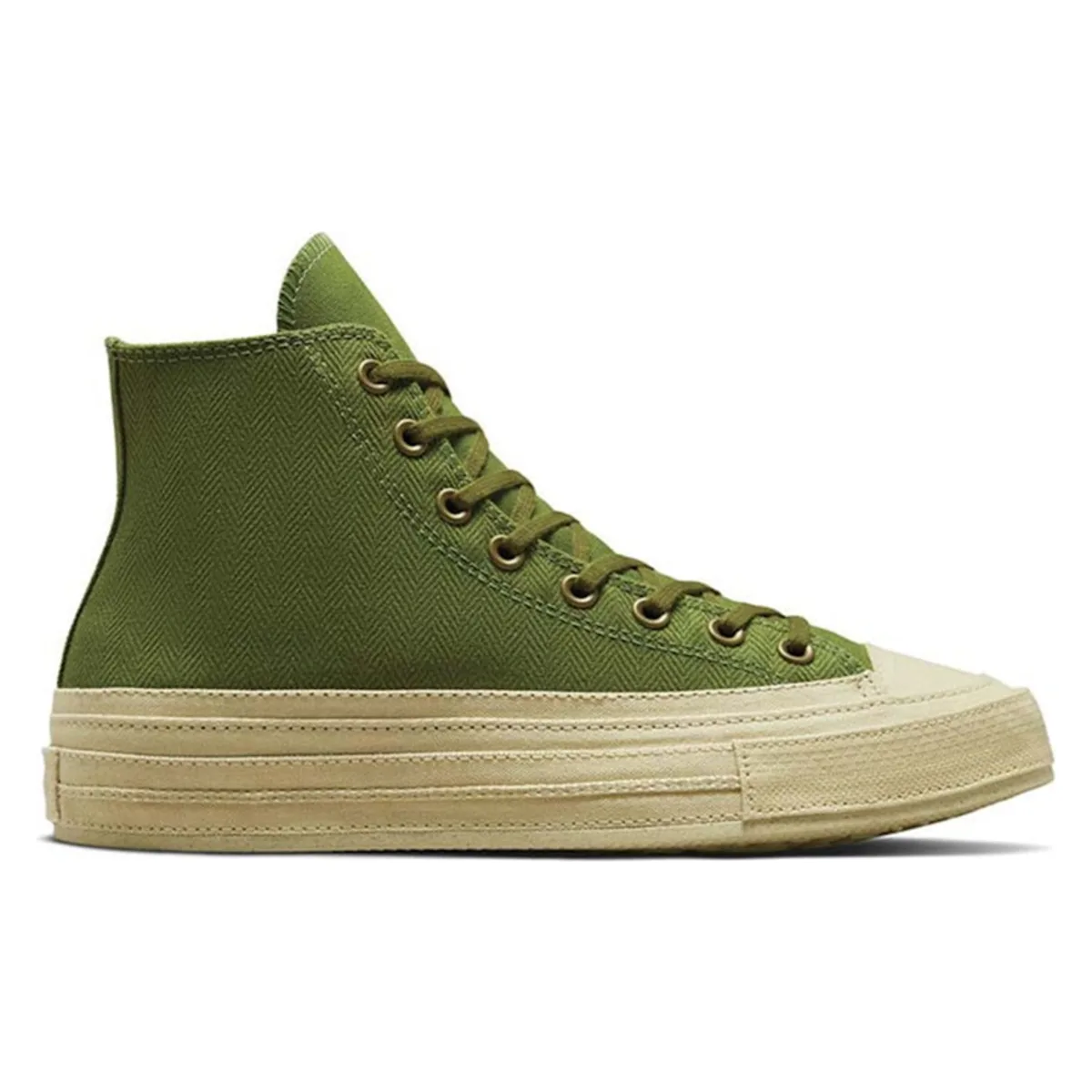 Converse Chuck Taylor All Star 70 Hi Herringbone Grassy Green