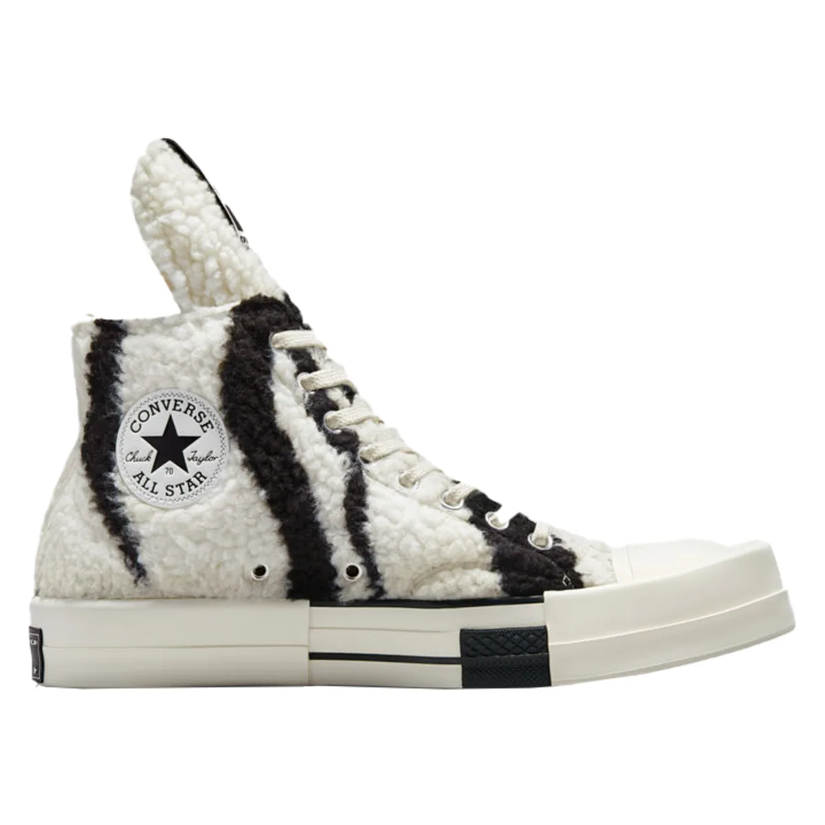 DRKSHDW TURBODRK x Converse Chuck 70 High "Zebra"