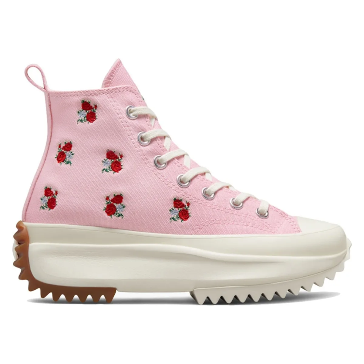 Converse Run Star Hike Platform Embroidered Floral