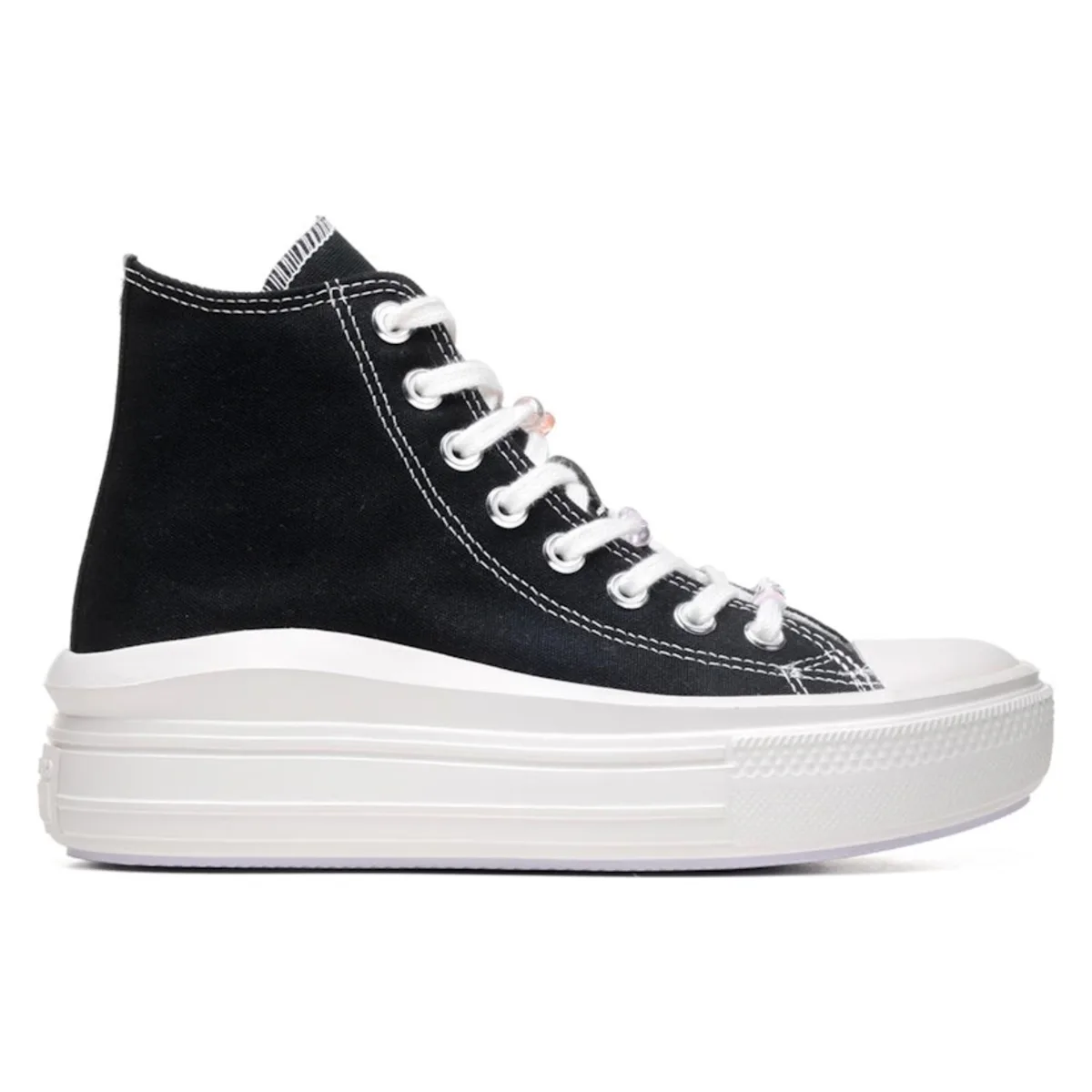 Converse Chuck Taylor All-Star Move Platform Hi DIY Beads Black (Women's)