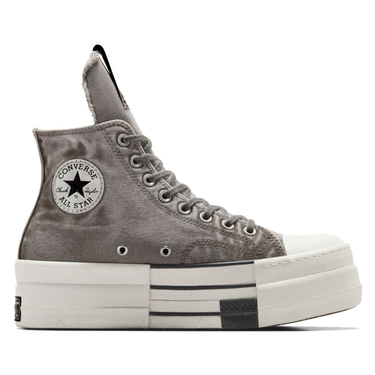 Rick Owens x DRKSHDW DBL DRKSTR OVERDYE Converse Chuck 70 "Concrete"