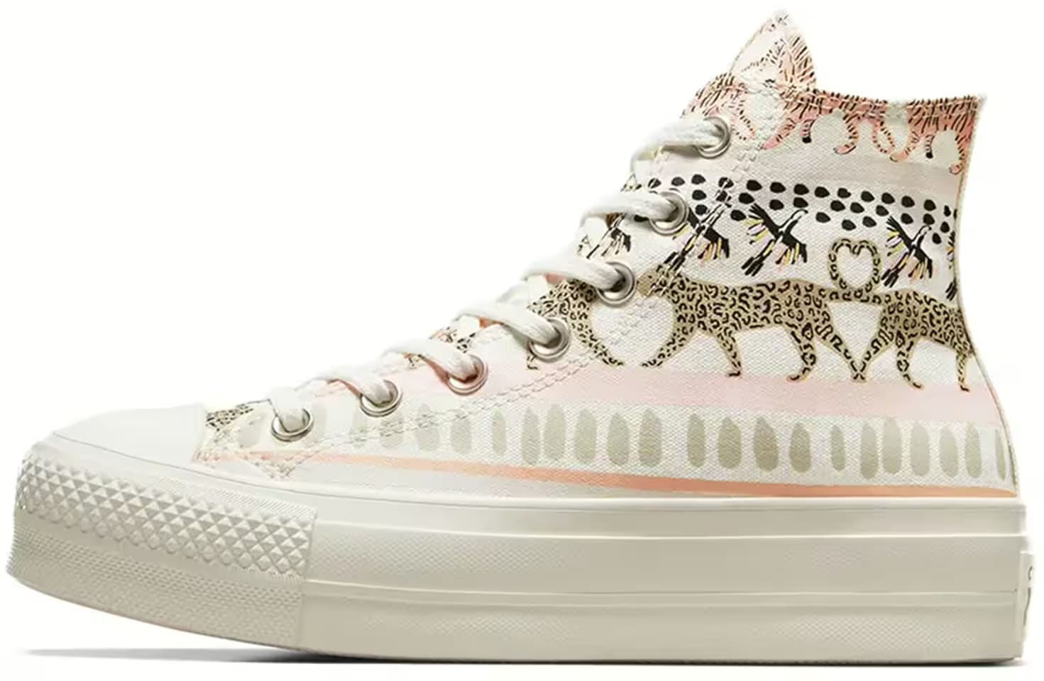 Converse Chuck Taylor All Star Lift Platform Animal Abstract