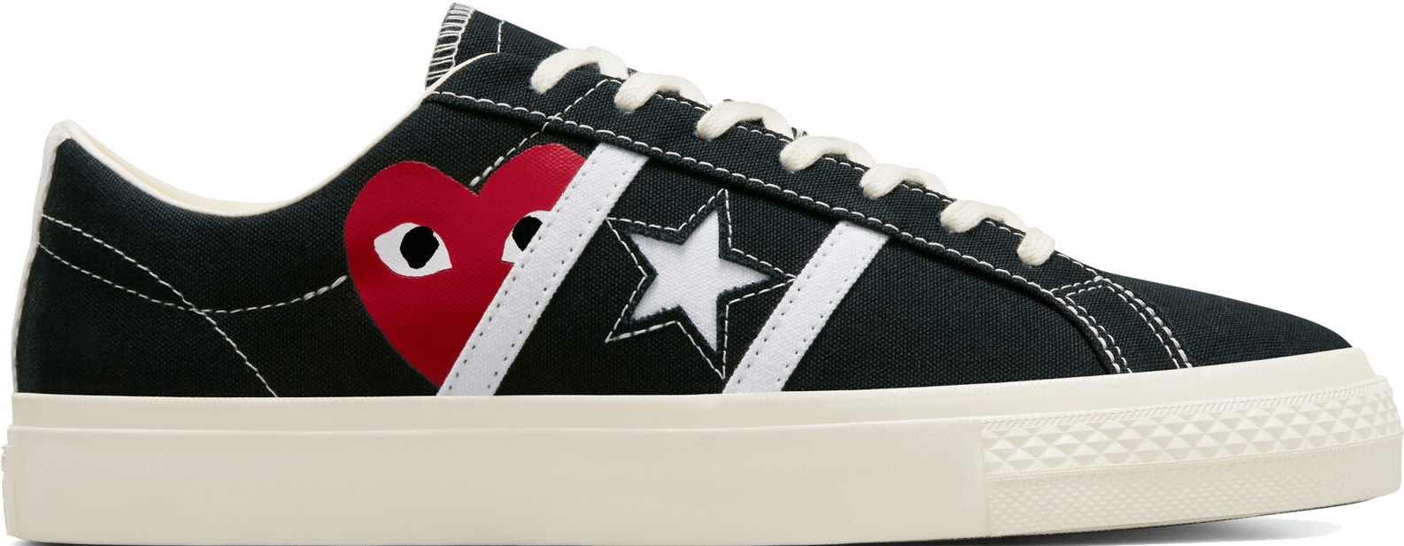 PLAY Comme des Garçons x Converse One Star Academy Pro "Black"
