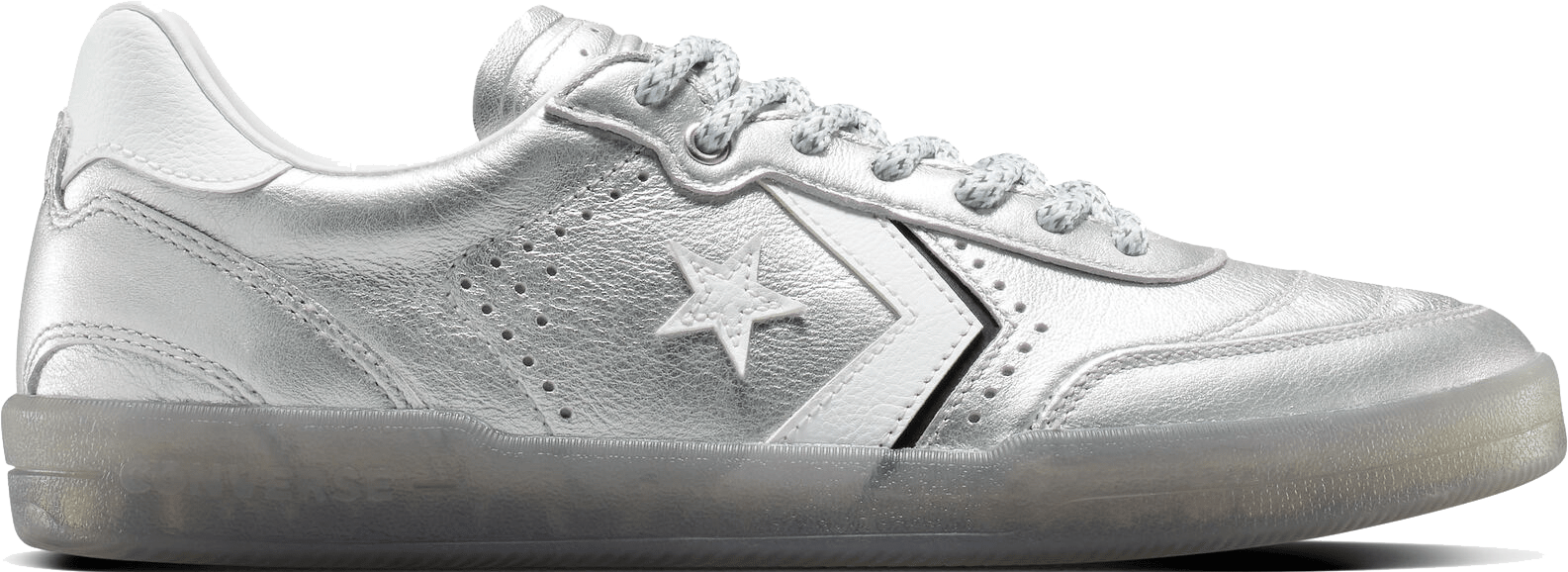 Louie Lopez x Converse Pro 2 Leather "Silver"