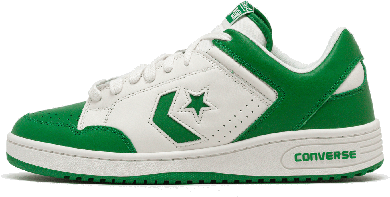 Converse Weapon Ox Green Vintage White
