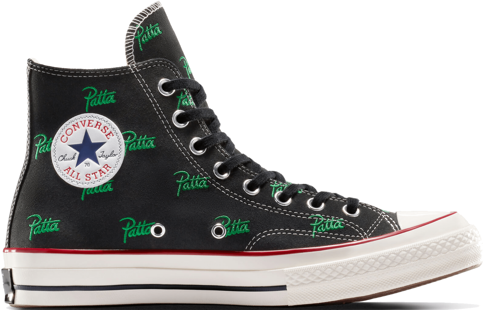 Patta x Converse Chuck 70 "Black Jolly Green"