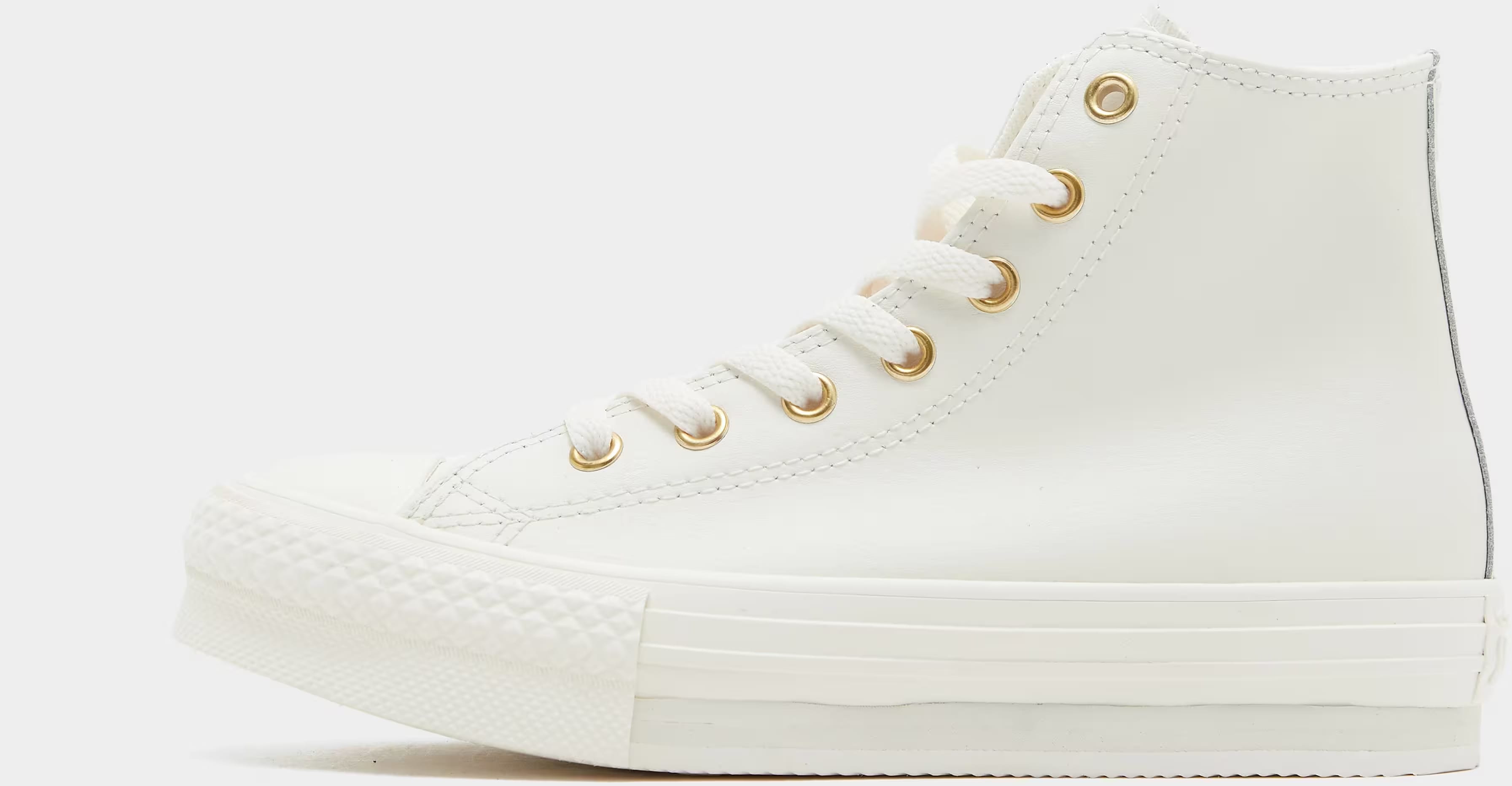 Converse Chuck Taylor All Star EVA Lift Leather + Gold