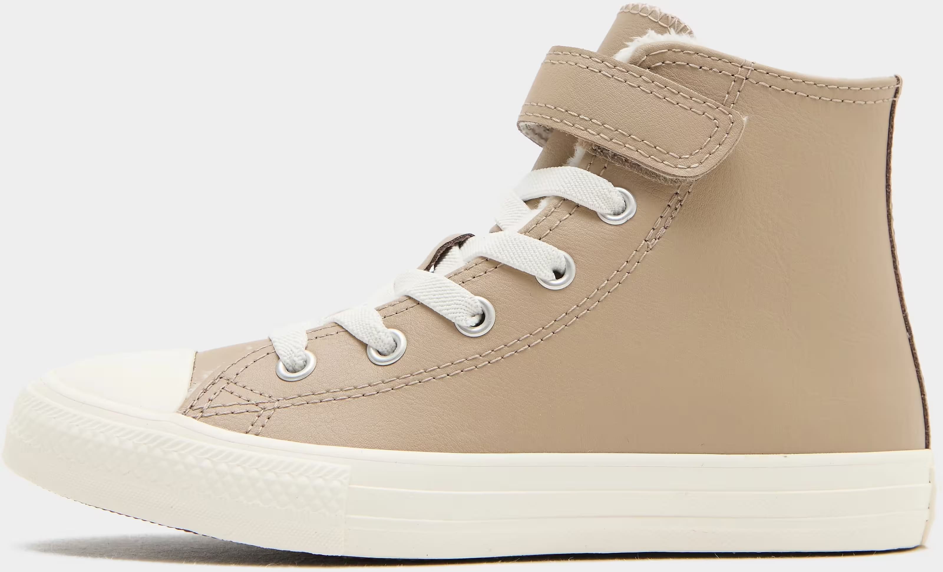Converse Chuck Taylor All Star Leather + Fuzzy-Lining Easy On