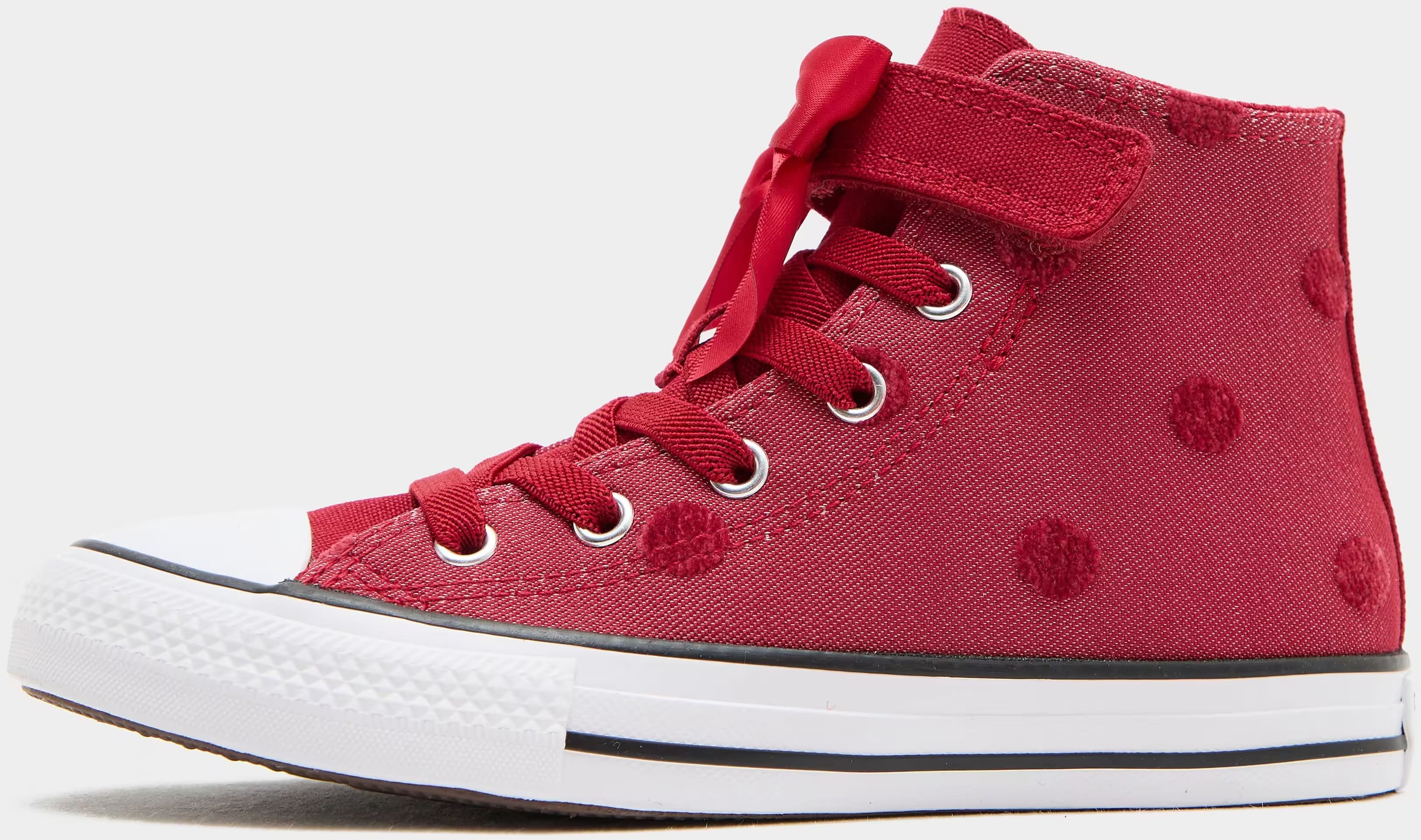 Converse Chuck Taylor All Star Polka Dots & Bow Easy On