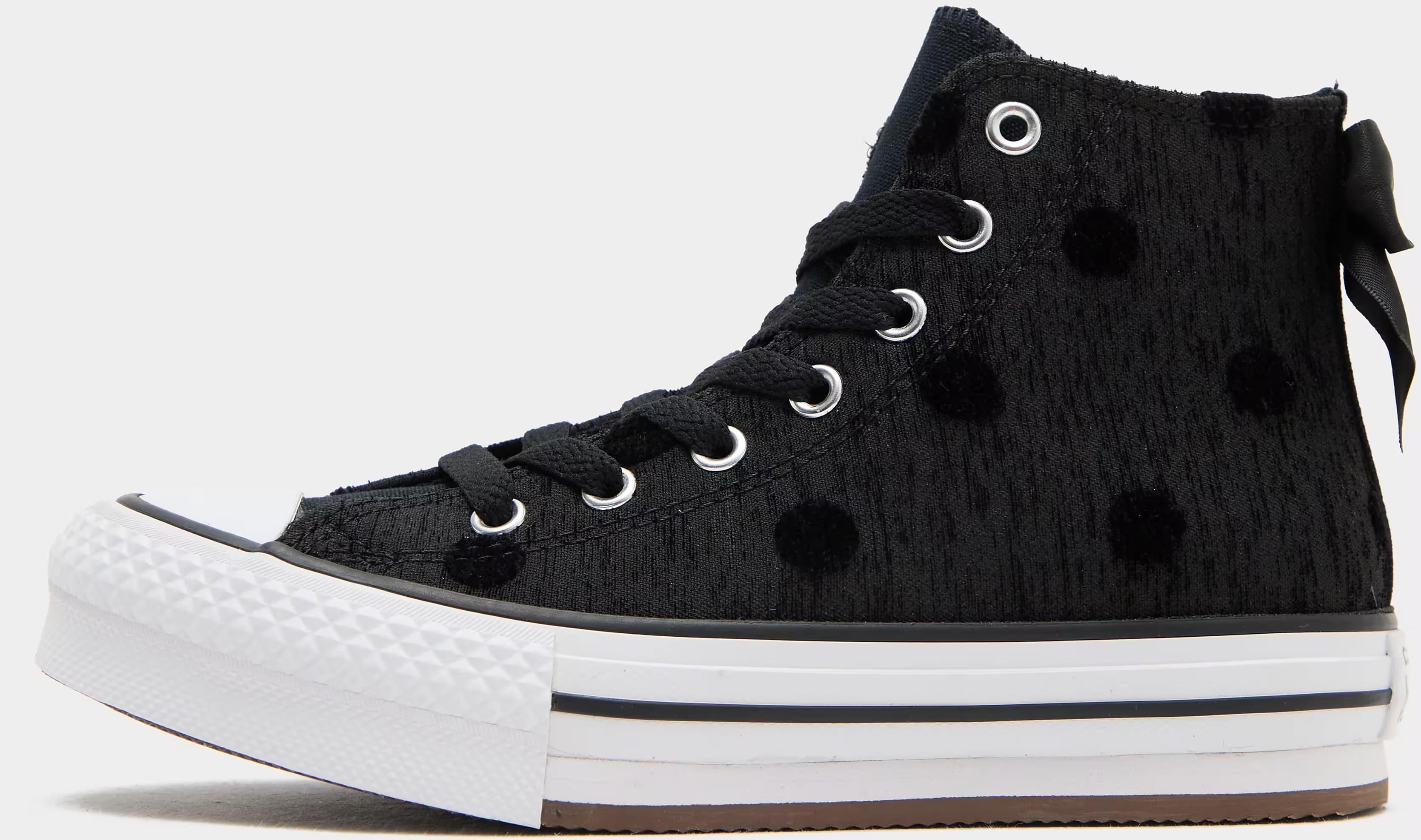 Converse Chuck Taylor All Star Lift Platform Polka Dot & Bow