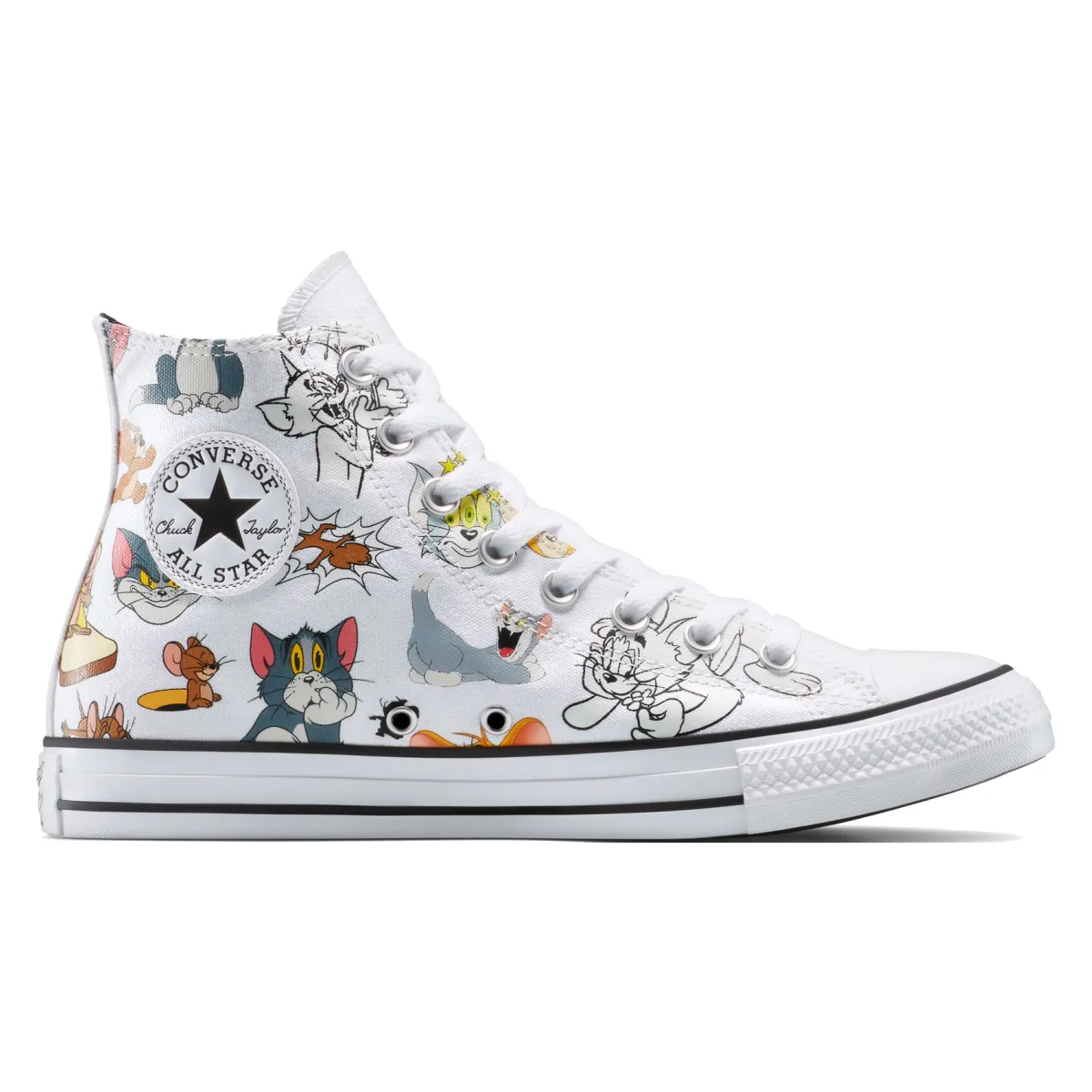 Tom and Jerry x Converse Chuck Taylor All Star "White Multi"