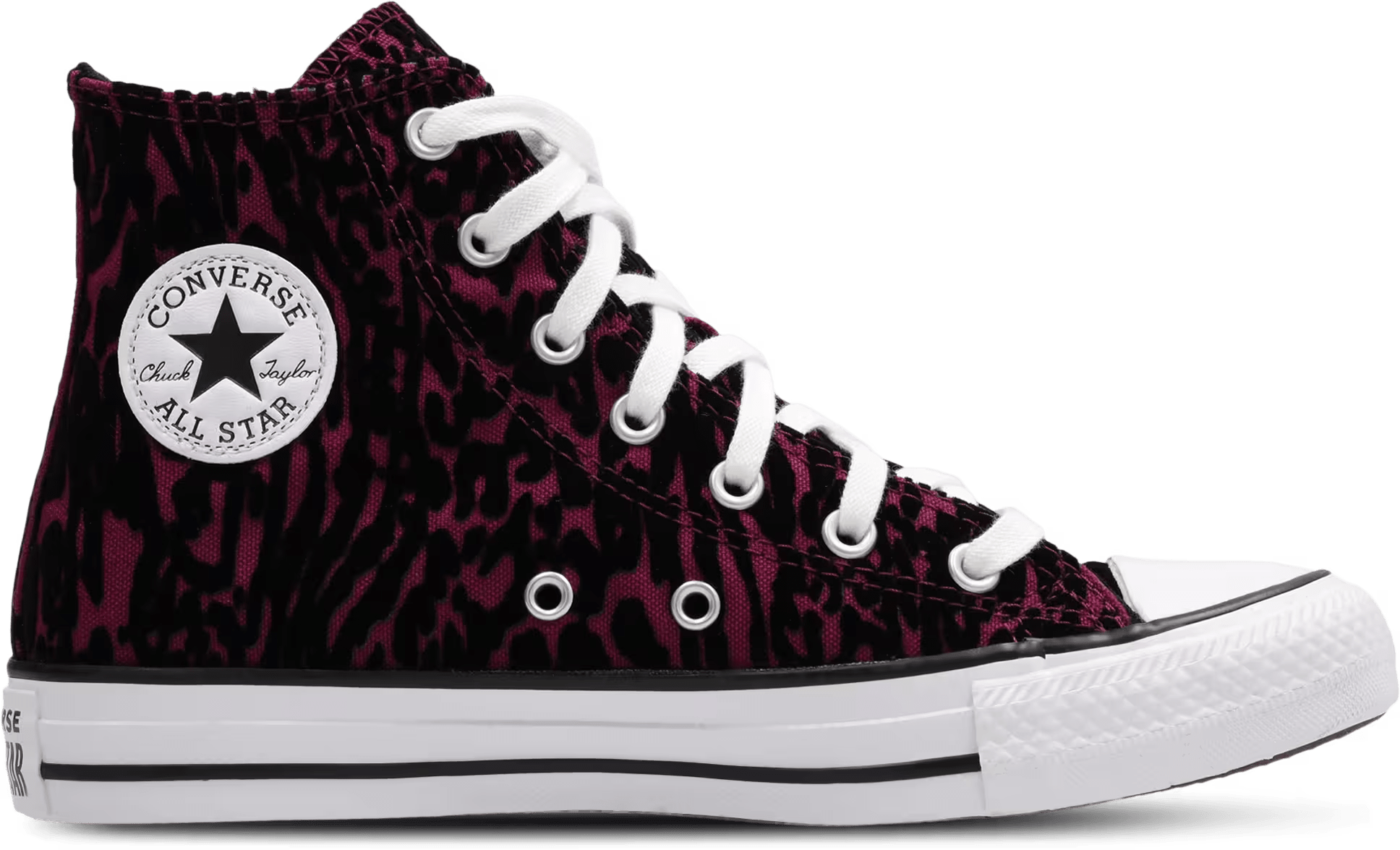 Converse Chuck Taylor All Star Flocked Leopard Print
