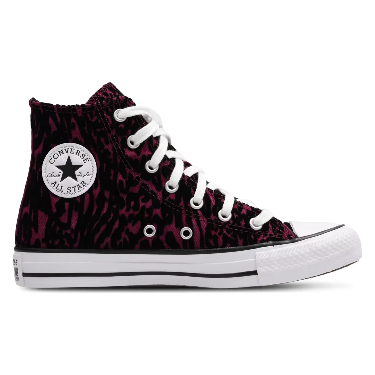 Converse Chuck Taylor All Star Flocked Leopard Print