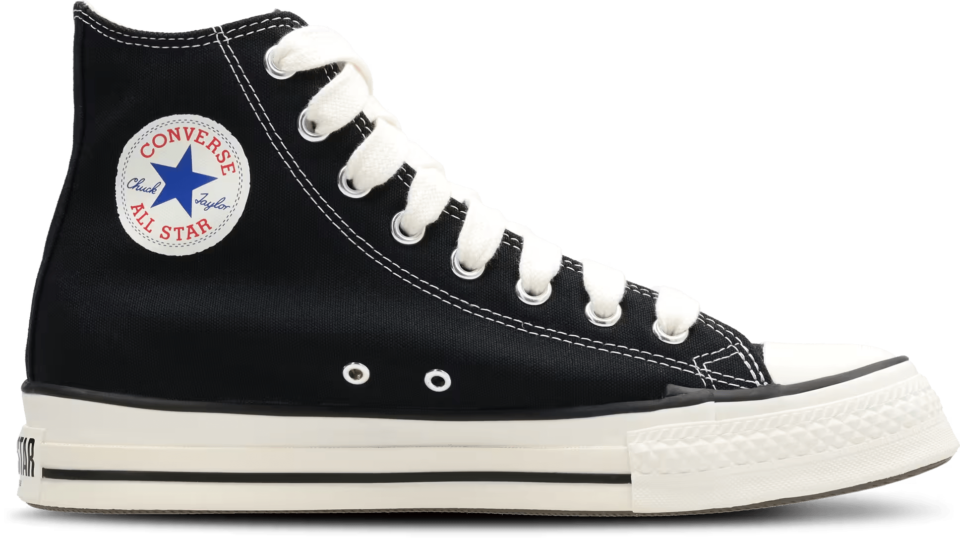 Converse Chuck Taylor All Star Throwback Hi Black Vintage White