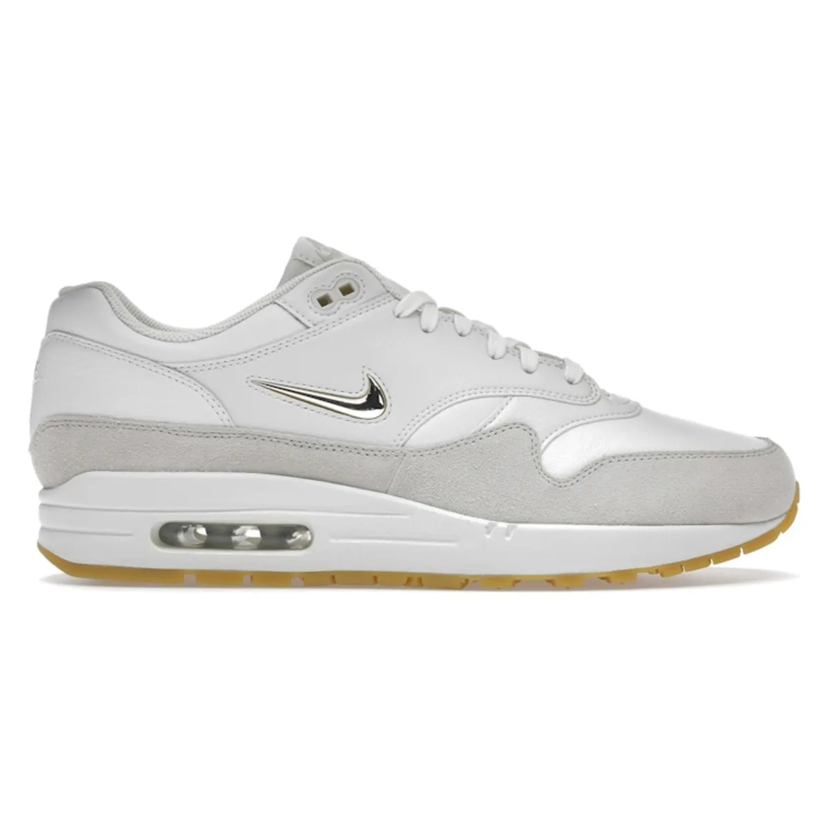 Nike Wmns Air Max 1 Jewel SC Summit White/Metallic Gold Star