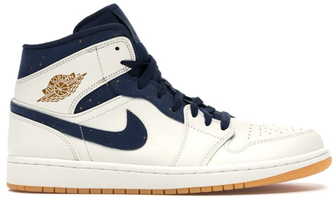 Jordan 1 Retro Mid Jeter | AH6342-104 | Sneaker Squad