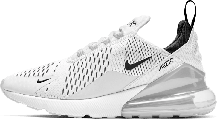 270 air max white and black deals
