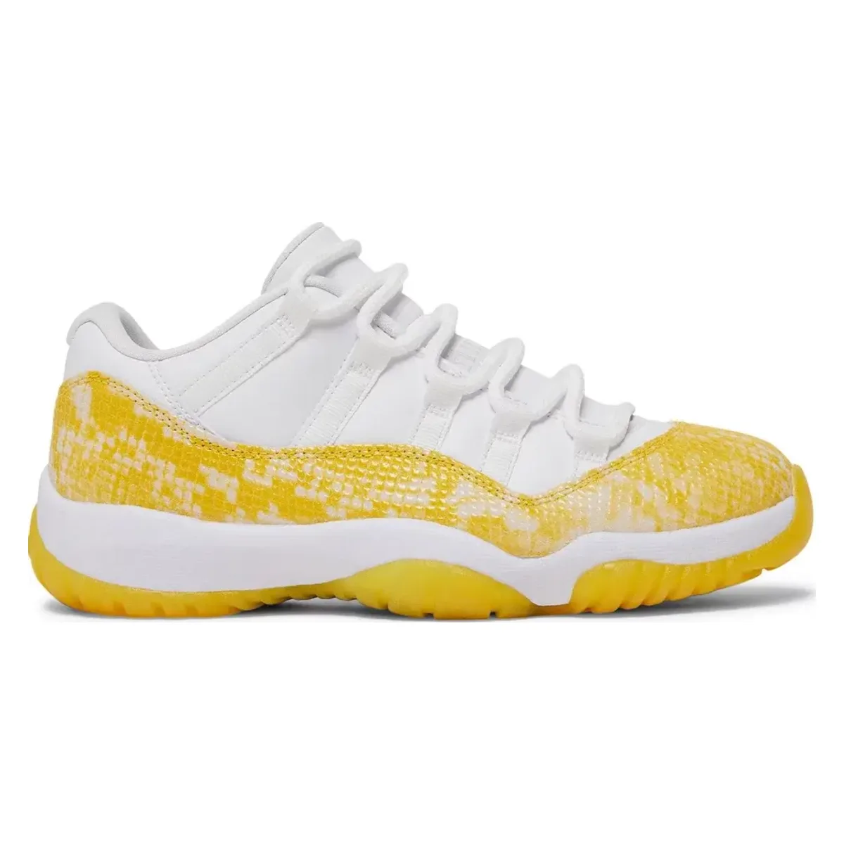 Air Jordan 11 Retro Low Wmns "Yellow Snakeskin"