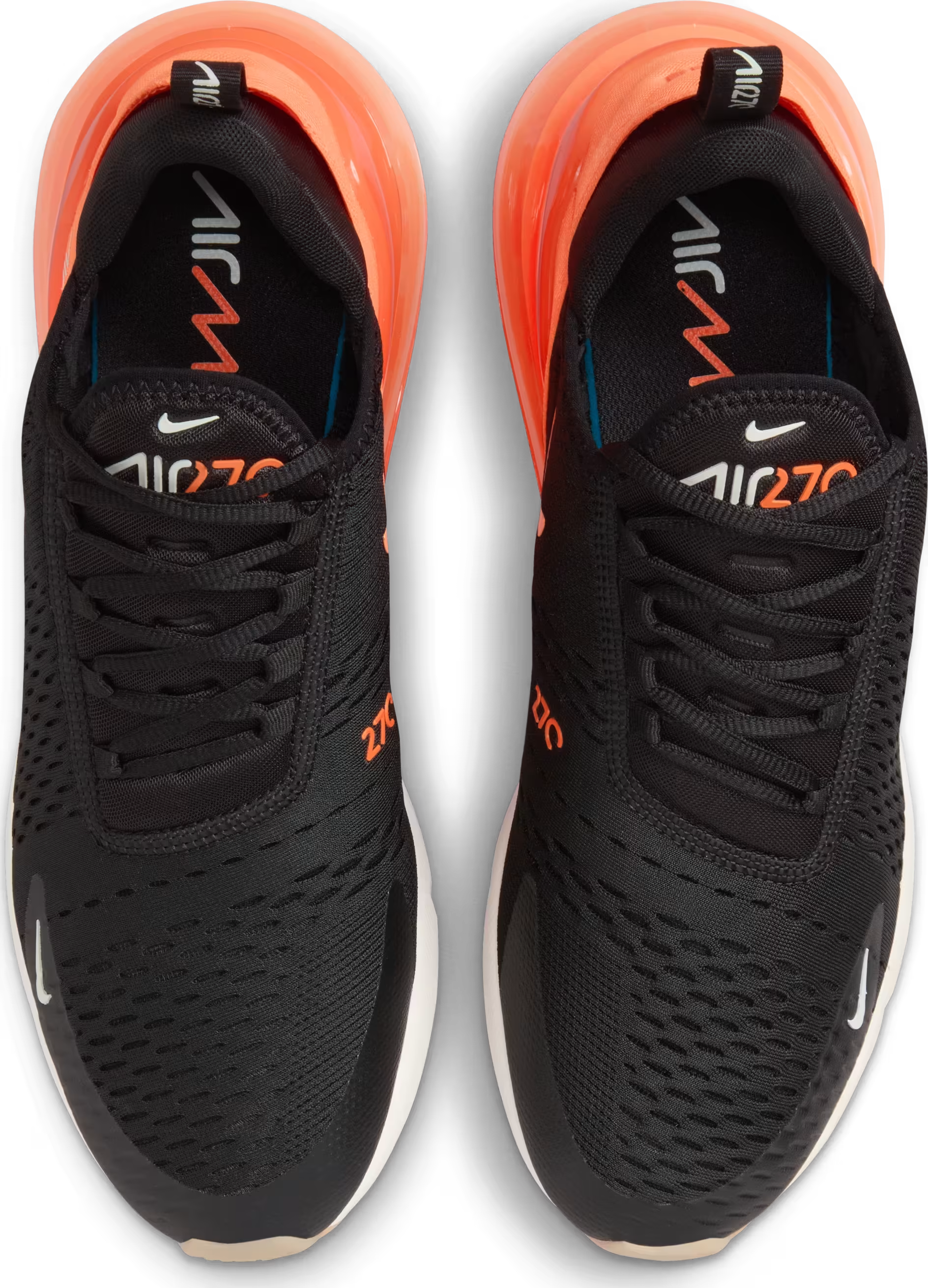 Nike Air Max 270 Black Phantom Total Orange