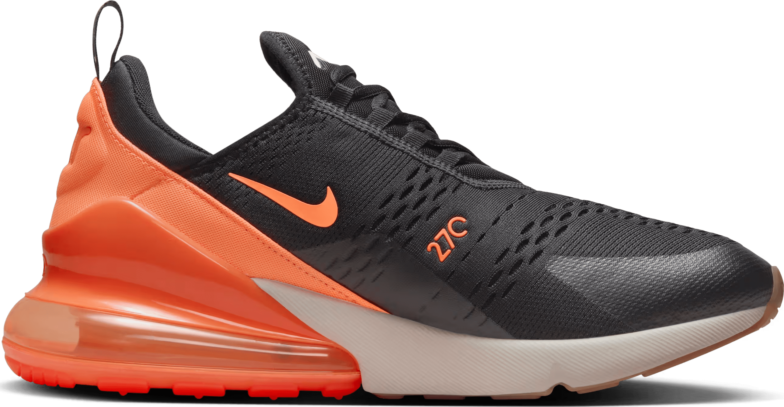 Nike Air Max 270 Black Phantom Total Orange