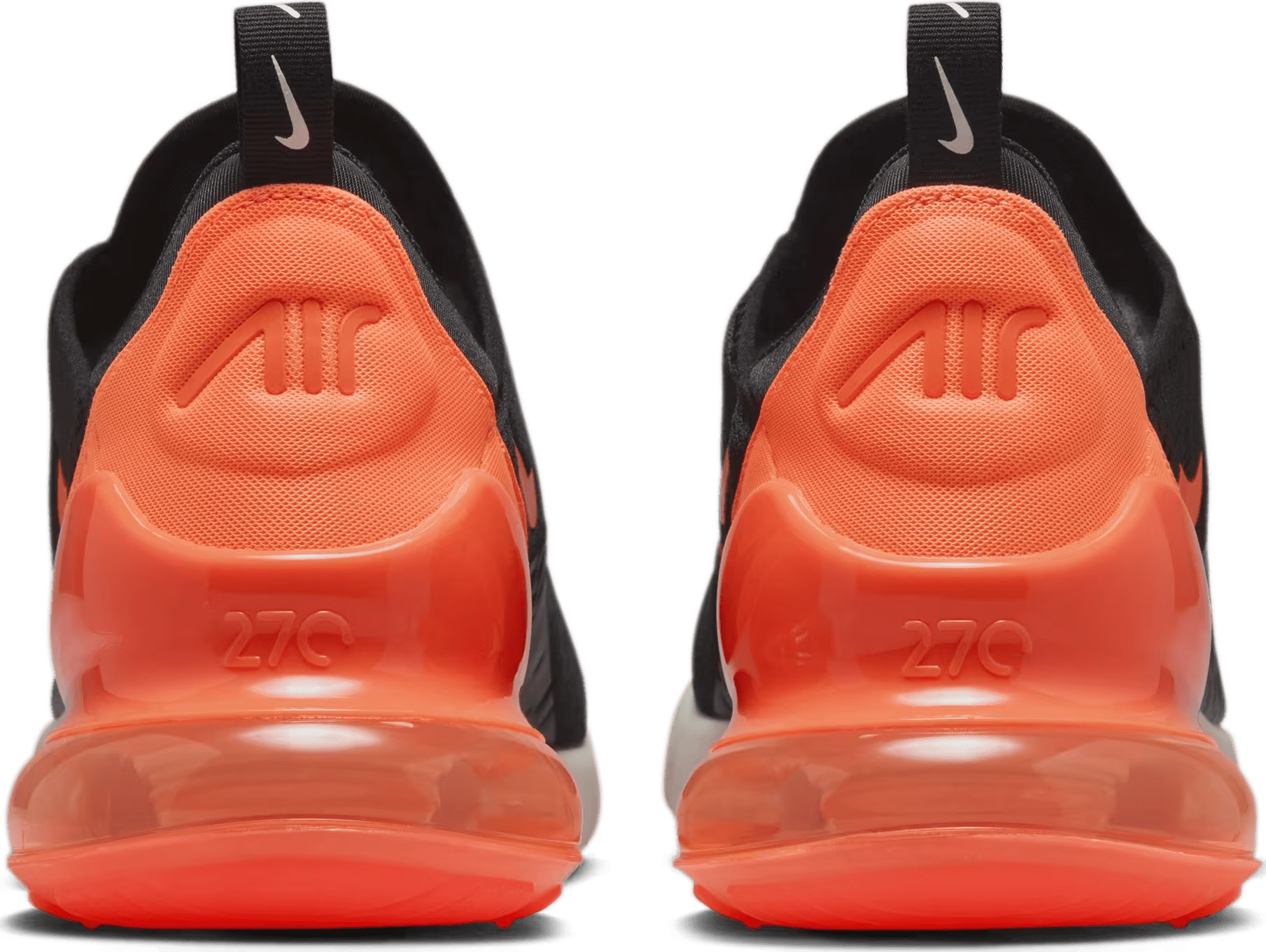 Nike Air Max 270 Black Phantom Total Orange