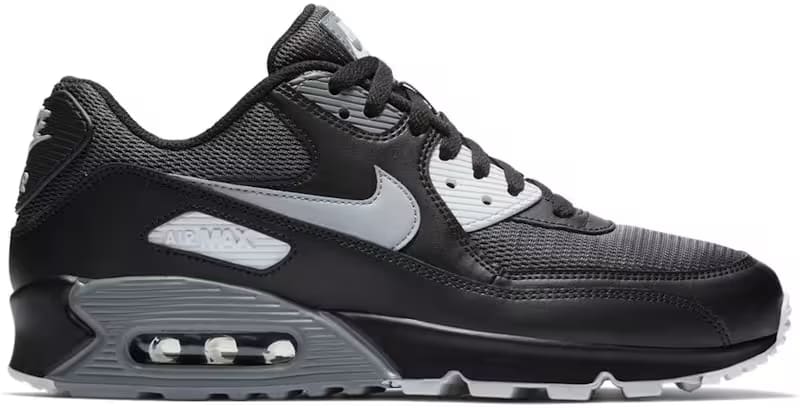 Nike Air Max 90 Black Wolf Grey Dark Grey