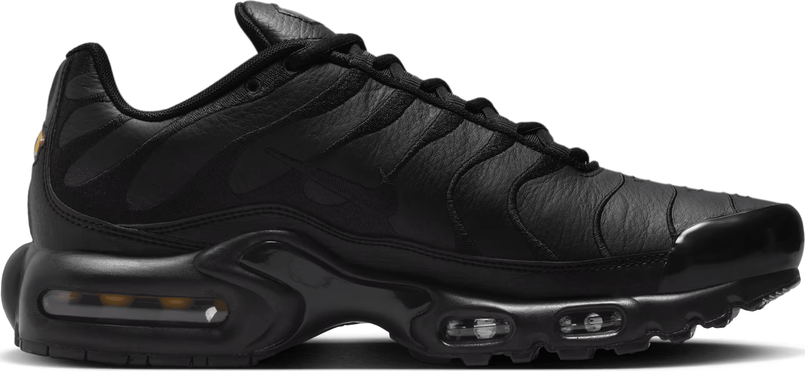 Nike Air Max Plus Triple Black Leather