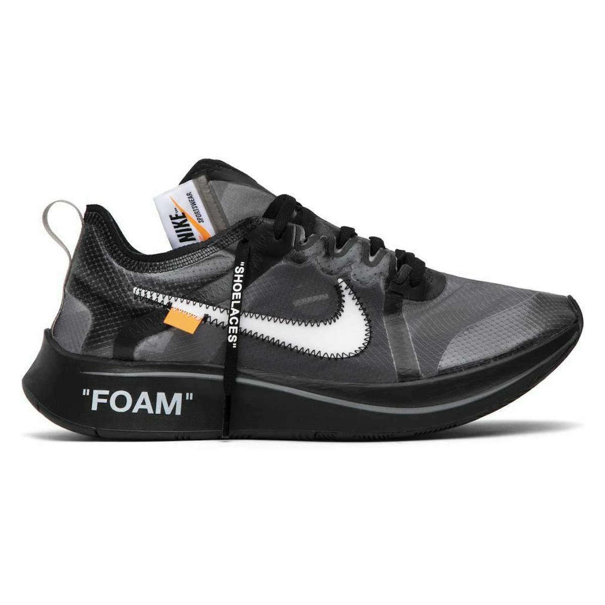 Off-White x Nike Zoom Fly SP "Black"