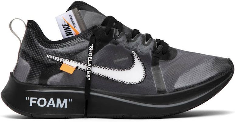 Off-White x Nike Zoom Fly SP "Black"