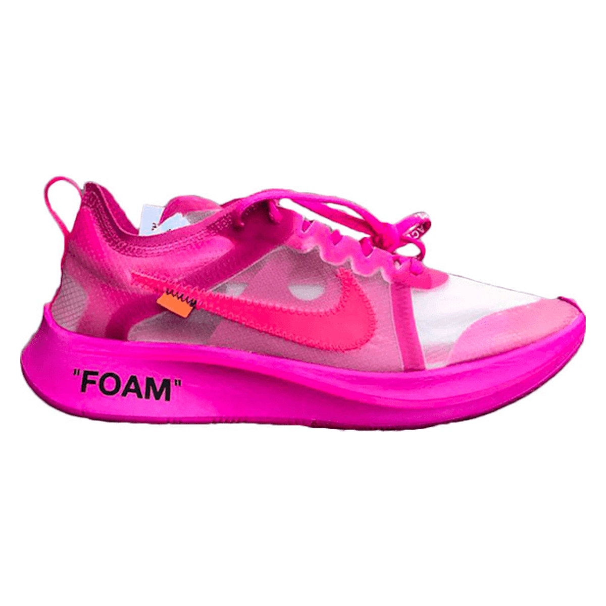 Off-White x Nike Zoom Fly SP "Pink"