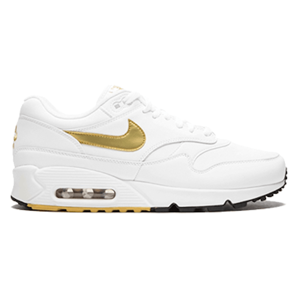 Nike Air Max 90/1 "White/Metallic Gold"