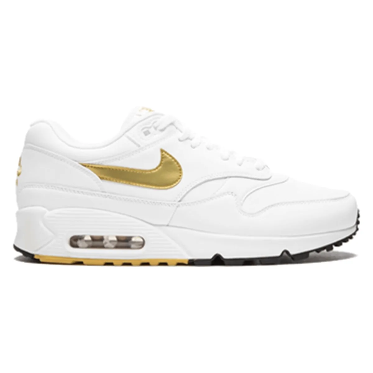 Nike Air Max 90/1 "White/Metallic Gold"