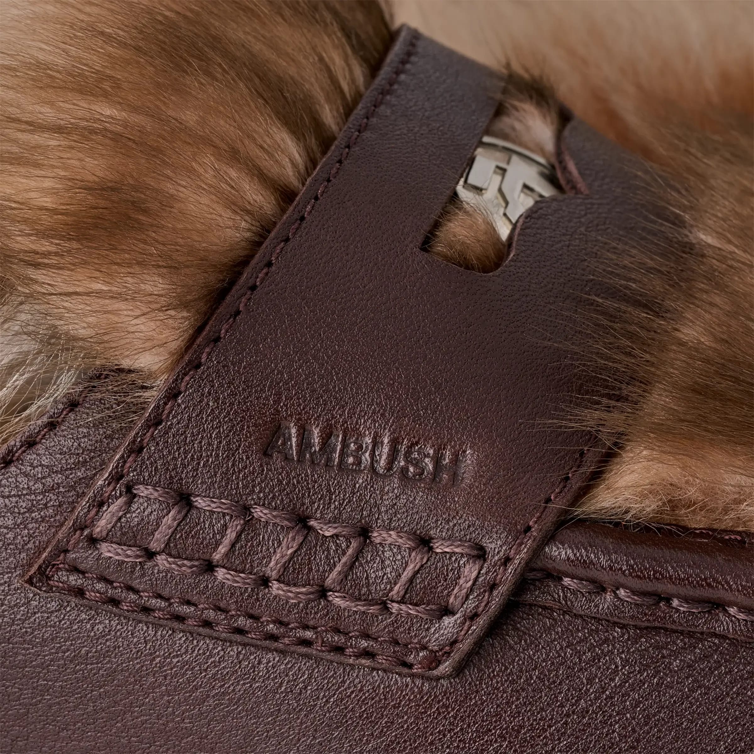 AMBUSH x UGG Loafer "Burgundy"
