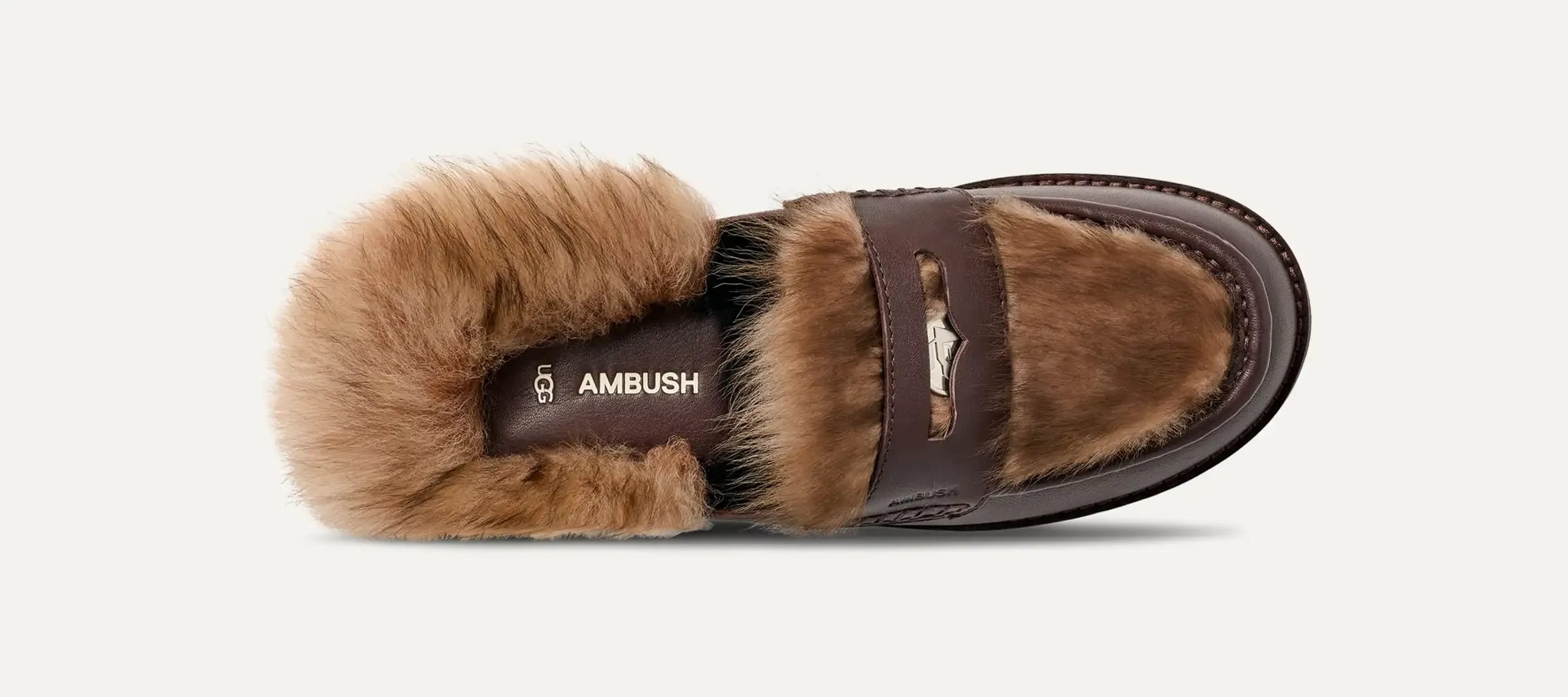 AMBUSH x UGG Loafer "Burgundy"