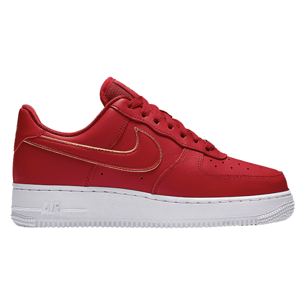 Nike Air Force 1 Low "Red Gold Swoosh"