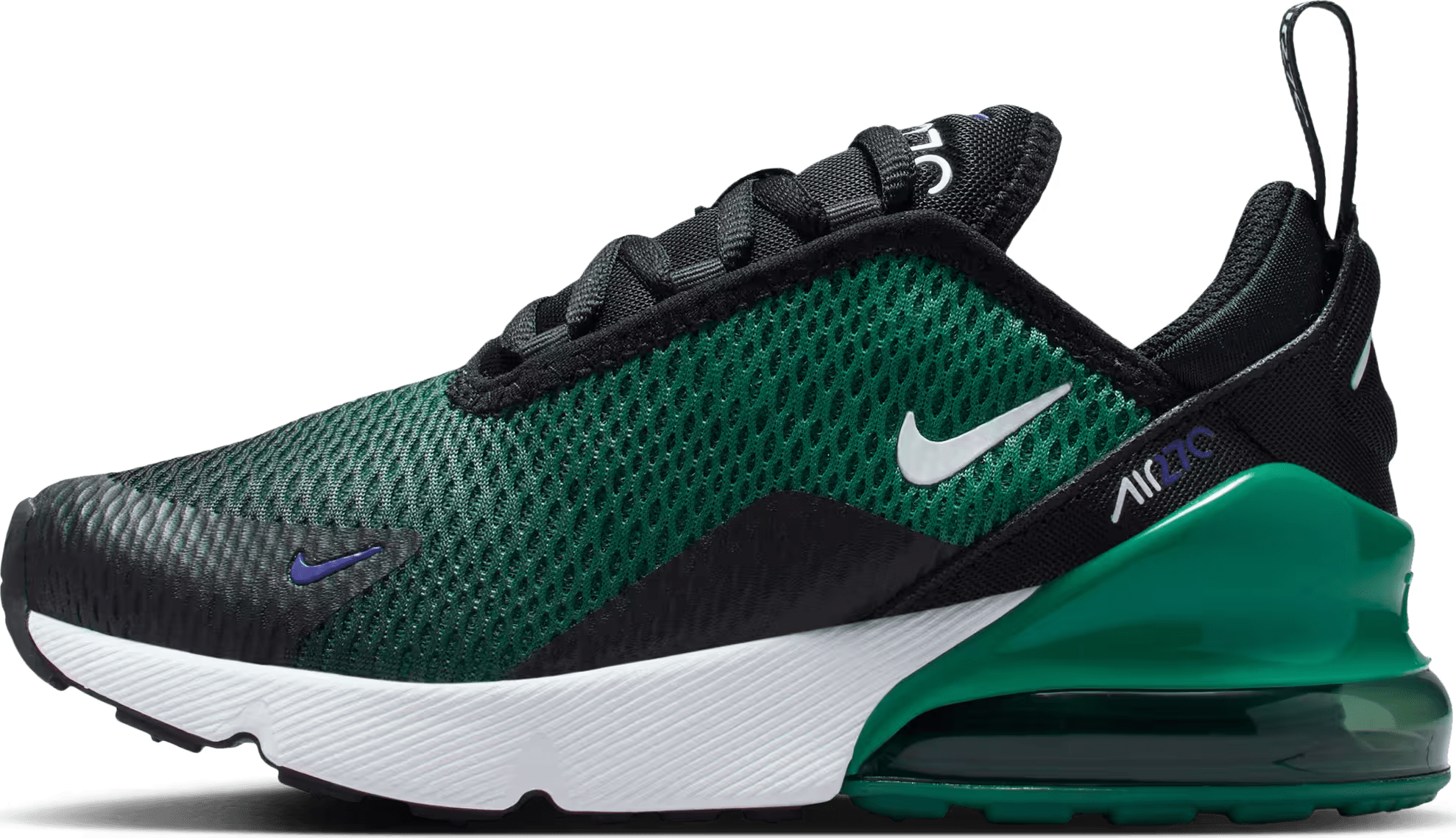 Nike Air Max 270 Black Evergreen Aura Deep Night (PS)