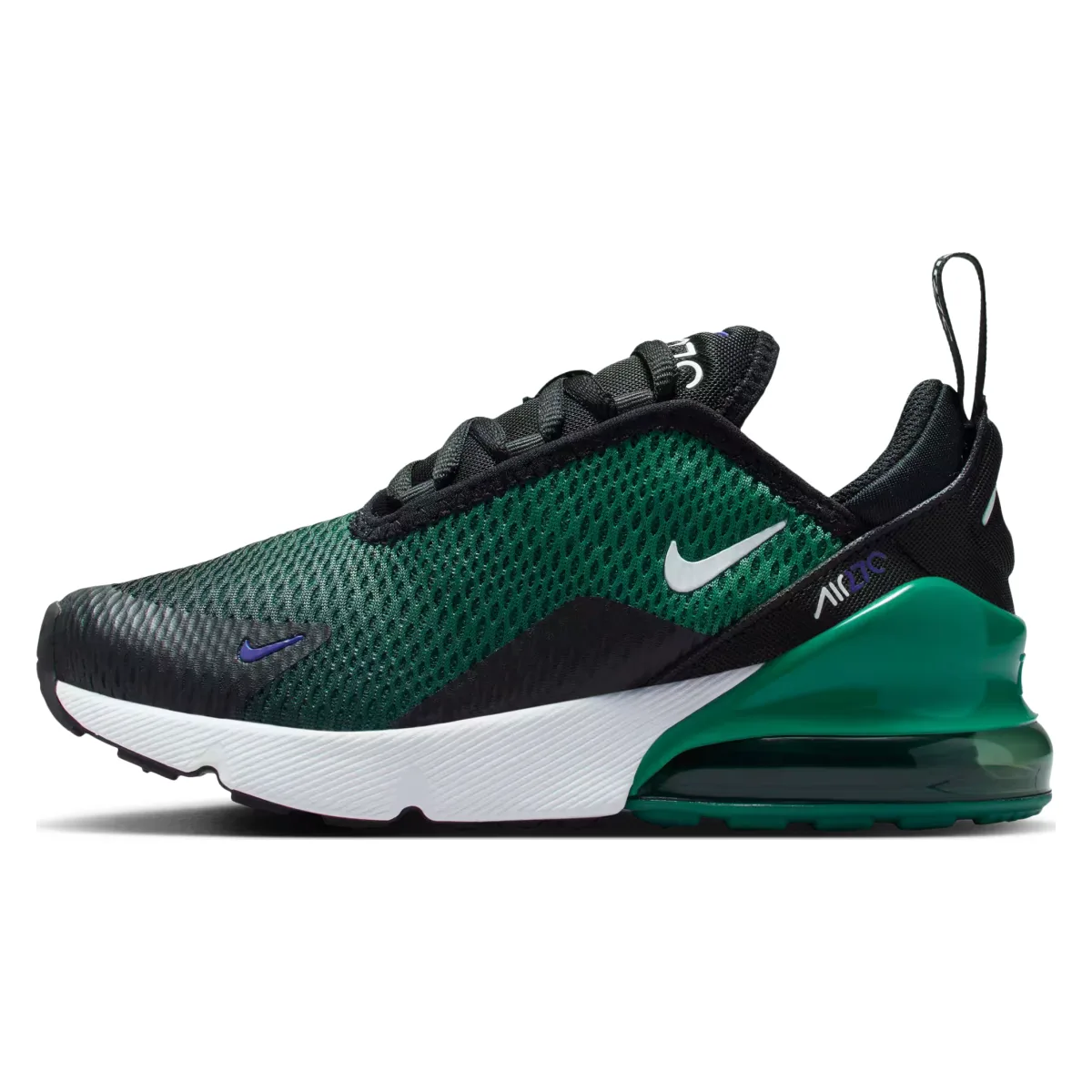 Nike Air Max 270 Black Evergreen Aura Deep Night (PS)
