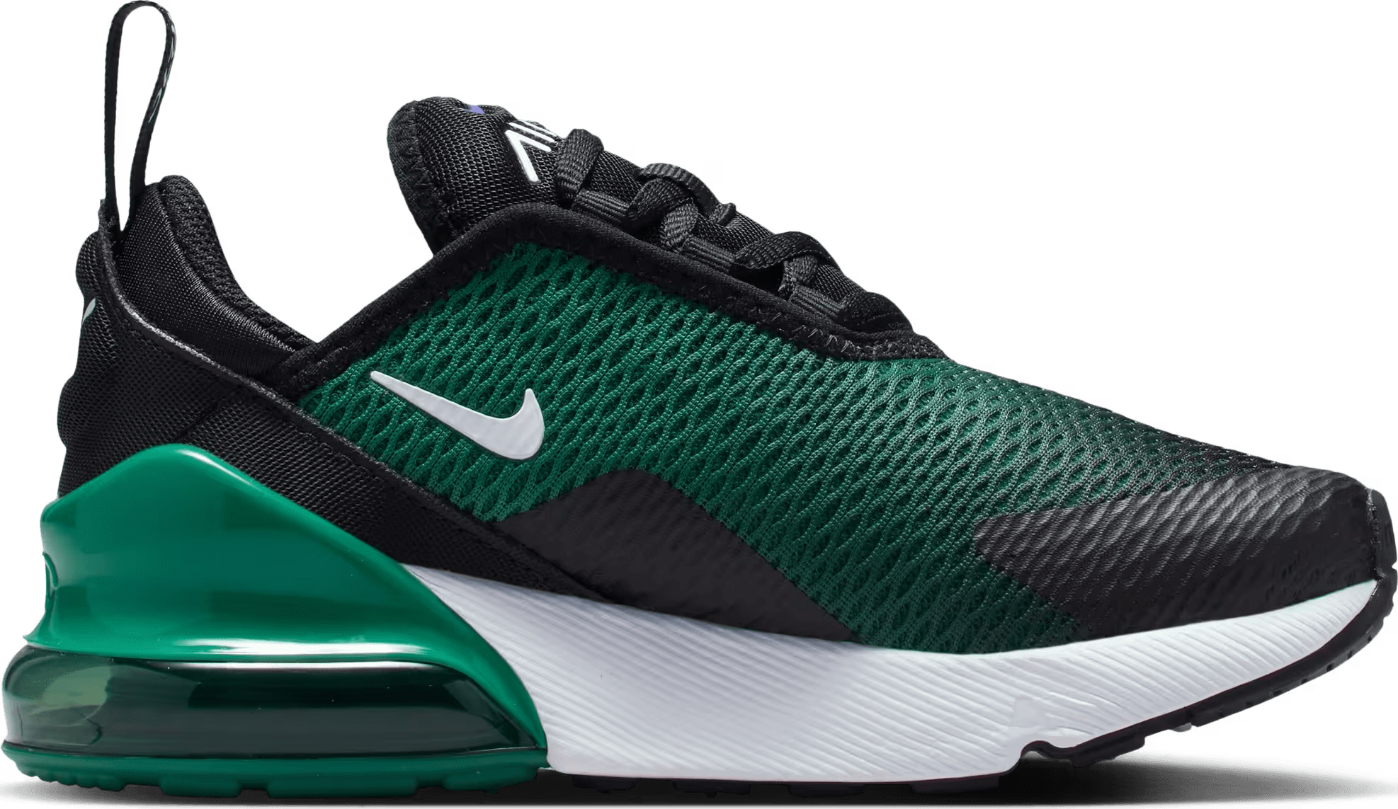 Nike Air Max 270 Black Evergreen Aura Deep Night (PS)
