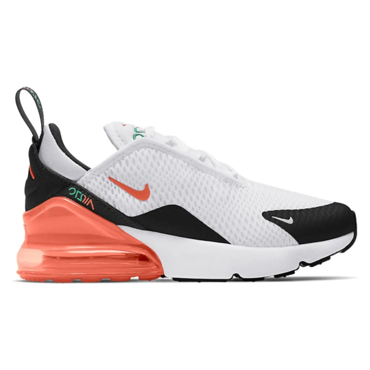 Nike Air Max 270 White Turf Orange (PS)