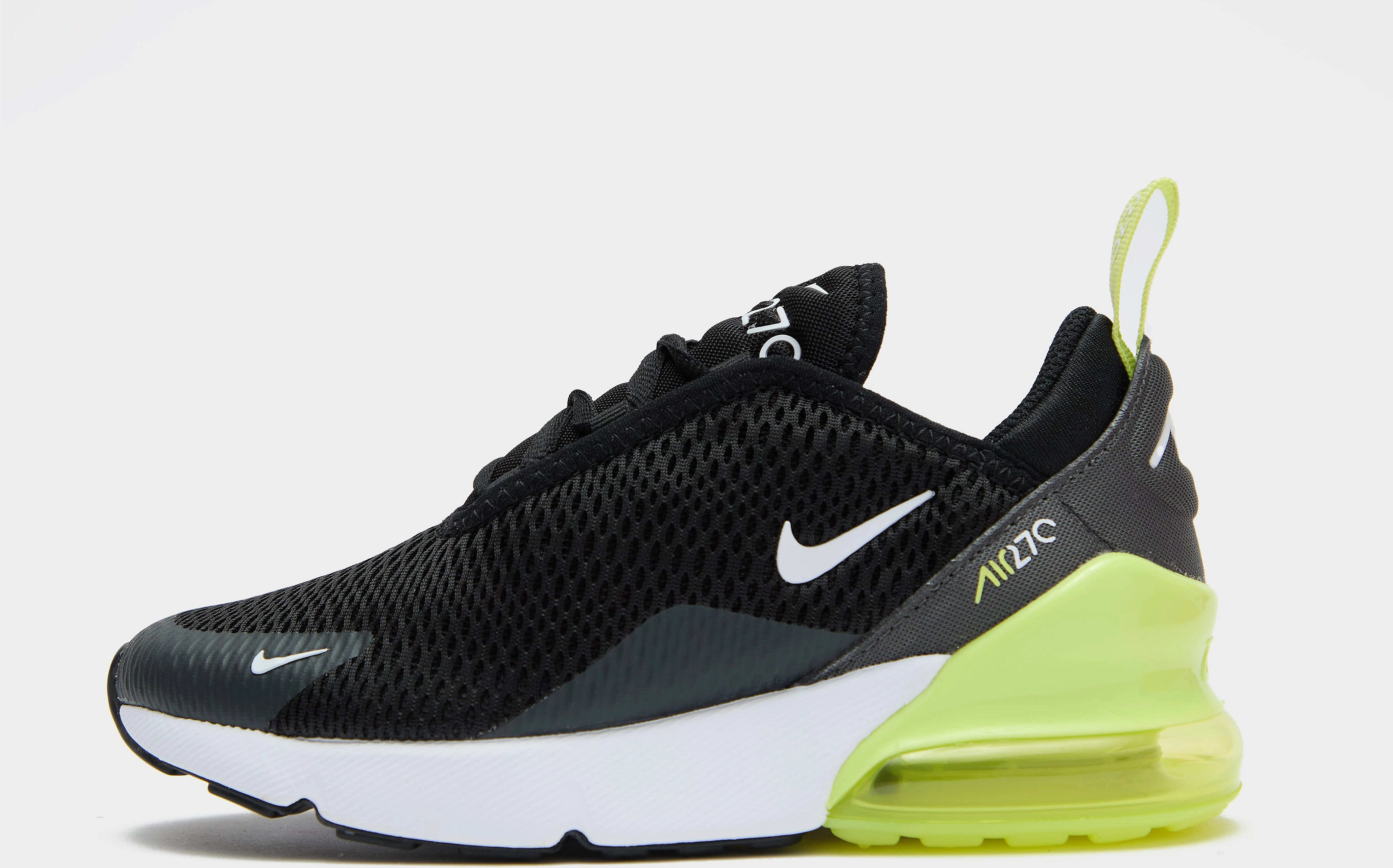 Nike Air Max 270 Light Lemon Twist Black Anthracite White (PS)