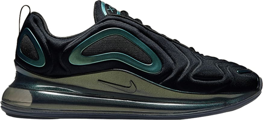 Nike air max 720 zwart wit sales